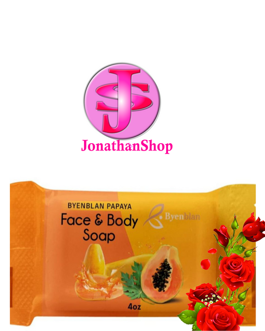 BYENBLAN Papaya Face & Body Soap